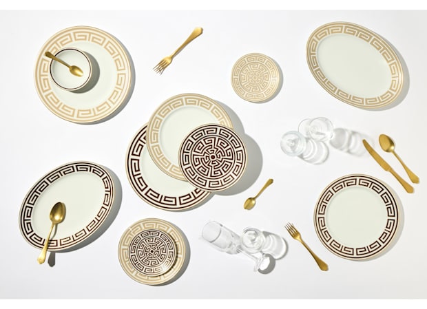 パティスリー　tradition et innovation Ginori 1735 Tesori Coaster Set of 4 in Oriente Italiano in Multi